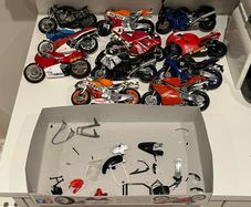 Tamiya 1/12 motorbike scale models