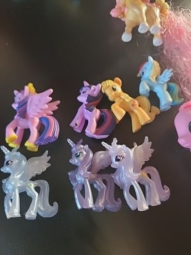 selection of my little pony figures