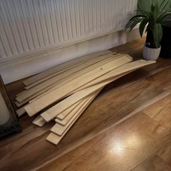 King Size Bed Wood Slats for support
