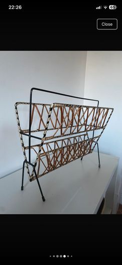 Vintage Magazine Holder