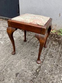 Vintage Dressing Stool / Foot Stool