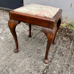 Vintage Dressing Stool / Foot Stool