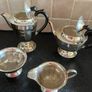 Viners Of Sheffield Silver Plated Tea Set Image 2