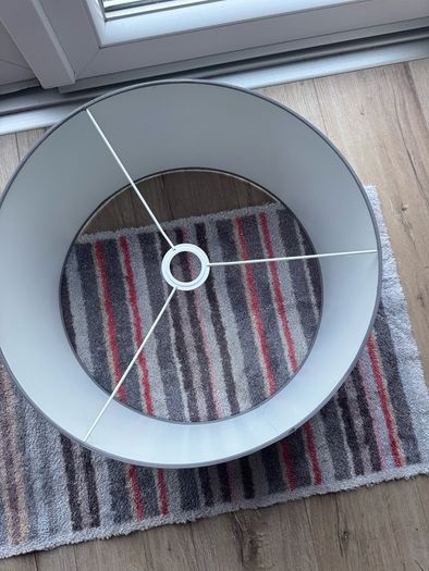 grey lamp shade