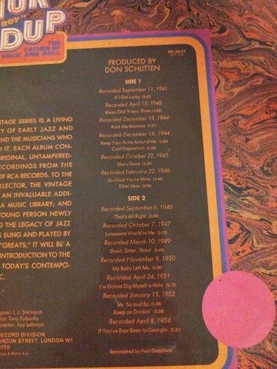 Arthur 'Big Boy's Crudup The Father of rock n roll lp
