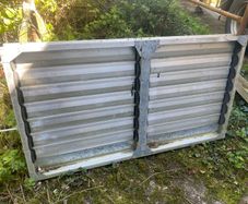 Ventilator shutter. Spray booth  body repairs etc