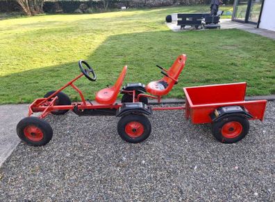 Go Kart and Trailer
