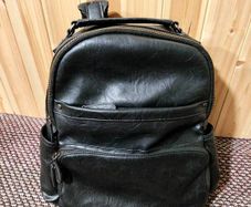 Bata Genuine Leather Backpack Excellent Condition