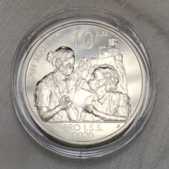 San Marino 10 Euro Base Metals Uncirculated Coin 2020 - Pro I.S.S. - Monometallic