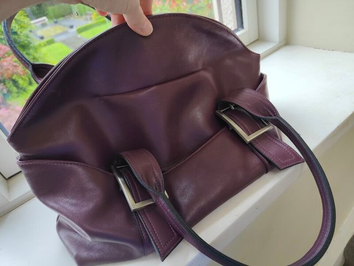 Faux leather bag