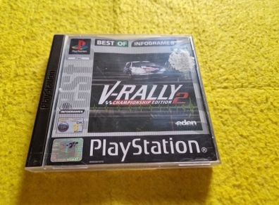 V Rally 2 championship edition PlayStation1 Ps1 PlayStation2 ps2 games Original