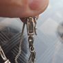 Lovely Vintage 925 Sterling Silver Women's Bracelet With Rhinestone's Image 2