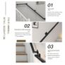 Black Staircase Handrail x2 Image 5