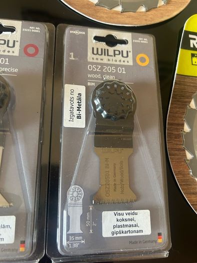 Brand New Saw & MultiTool Blades Bundle  Ryobi Makita Wilpu