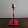 Vintage art glass candleholder Image 3