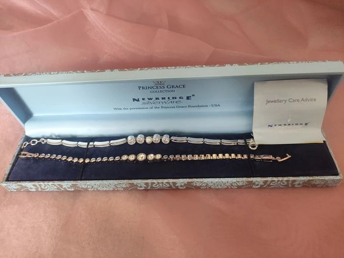 Set of two Newbridge Silverware bracelels