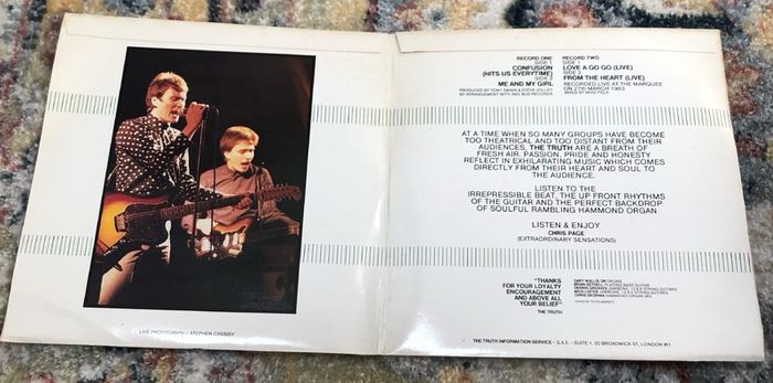 The Truth - Confusion (1983) 7" double pack