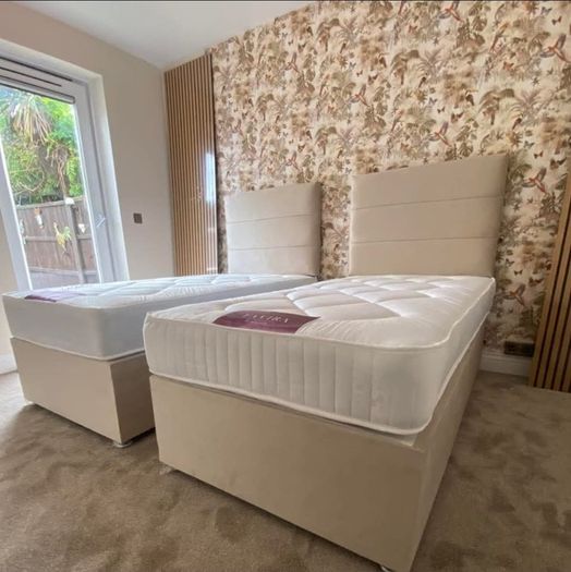 brand new single beds
