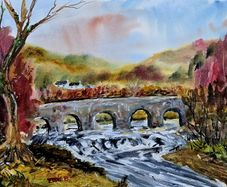 clara co Wicklow watercolour