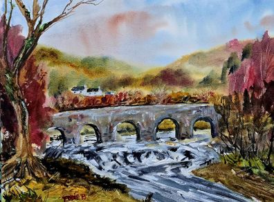clara co Wicklow watercolour