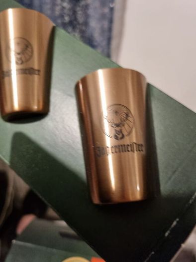 Jagermeister shot glasses travelers exclusive