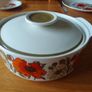 Mid Century Complete Meakin "Poppy" Dinner Service Image 6