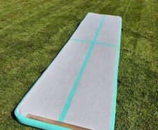Air track. gymnastics