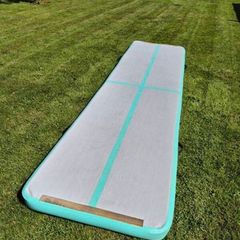 Air track. gymnastics