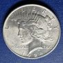 Unc United States 1924 Silver 1 Dollar "Peace Dollar" coin Image 2
