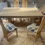 Marble table and 6 Chairs Image 3