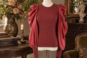 Designer knit top  Size S