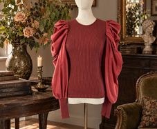 Designer knit top  Size S