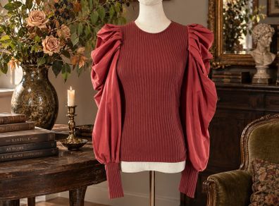 Designer knit top  Size S