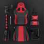 Furgle Carry Series Gaming Chair 360 degrees Swivel Ergonomic Racing-Style 90-160 Degree Decline Office Chair 6 Colors Image 3