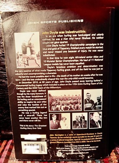 2011. Doyle. The Greatest Hurling Story Ever Told. John Harrington.