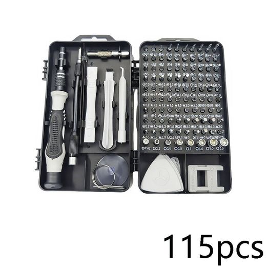 115-in-1 Magnetic Precision Screwdriver Set Hex Torx Device Bits Kit Repair M6Z7