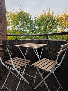 Outside table and chairs