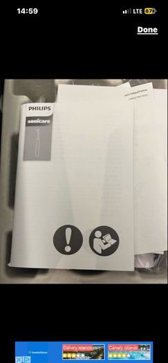 Philips Sonicare 3100 Electric Toothbrush  Black Pink brand new