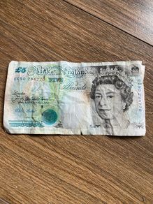 1990 Bank of England 5 Pounds