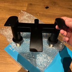 Bath Shower Mixer Tap Black New