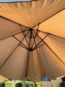 Large 3m side hanging elegant Ikea parasol