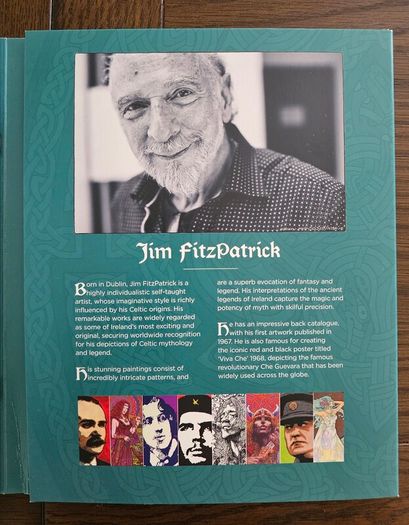 Jim Fitzpatrick Myths and Legends Coin Collection Holder 1 Coin with Cert and Holder