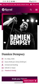 Damien Dempsey Tonight