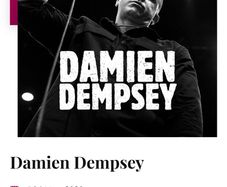 Damien Dempsey Tonight