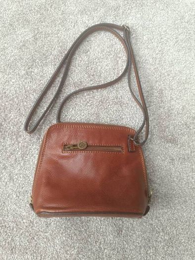 Italian Genuine Leather Crossbody Bag Brand New / Never Used