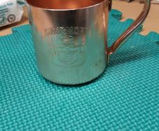 Smirnoff tankard brass