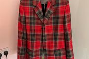 vintage blazer 100% wool