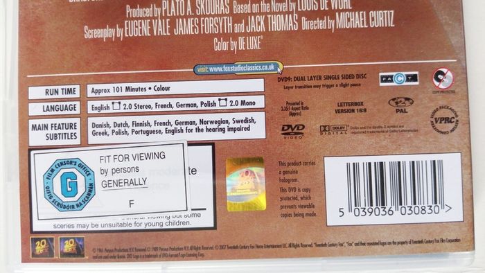 Francis Of Assisi [Michael Curtiz Film] [1960] Bradford Dillman & Dolores Hart [1xDVD Movie]
