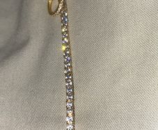 Dylan Oaks Tennis bracelet and earrings