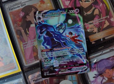 Shadow Rider Calyrex VMAX ! Special Illustration Rare ! from Astral Radiance Set ! 2022 ! Pokemon Card !